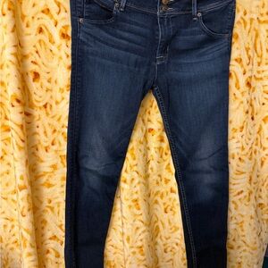 Pre loved Hudson Jeans Women's Deep Blue Skinny Jeans